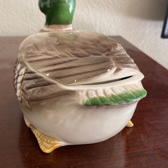 Vintage, Otagiri Ceramic mallard Duck with removable lid - Picture 4 of 10